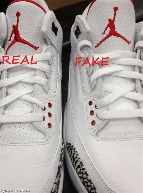 air jordan off white red shoes real vs fake|nike air jordan 3 fake box.